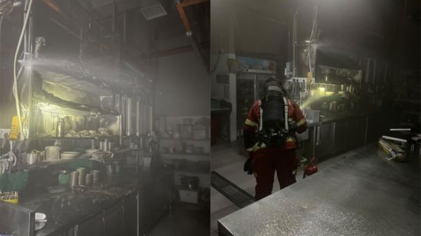 sunway square mall fire video