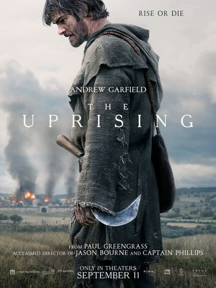The Uprising official movie poster showing rebel army assembling
