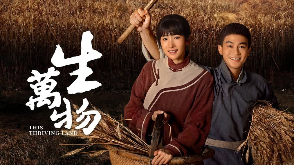 生万物 电视剧官方海报，杨幂欧豪年代质感